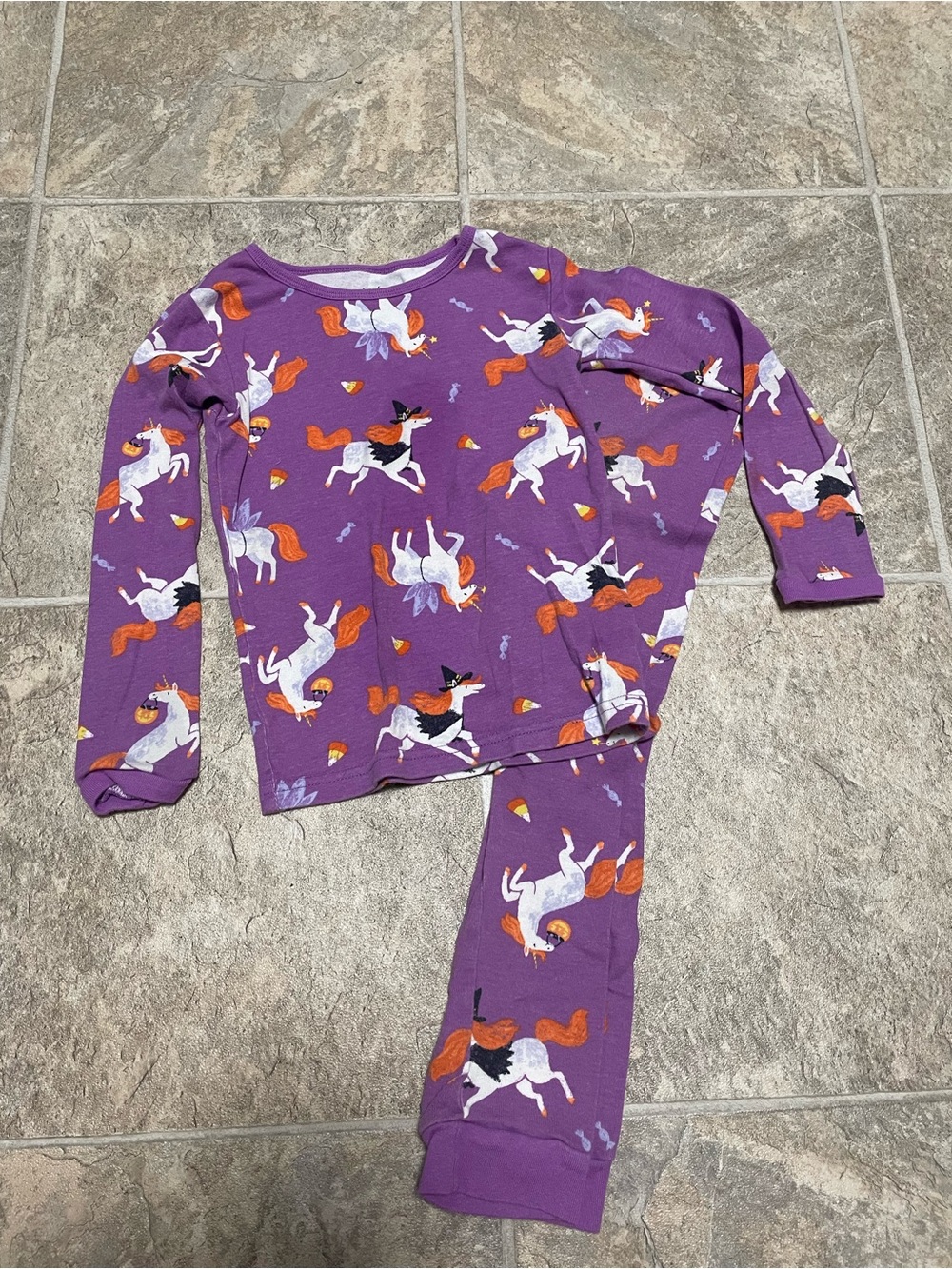 5/$20 Halloween Unicorn Pjs